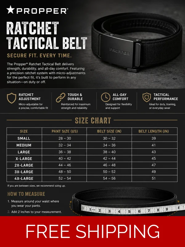PROPPER RATCHET BELT